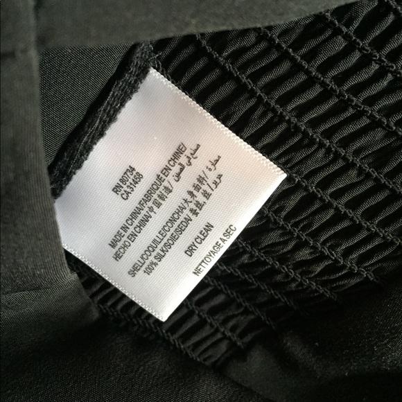 bCBG black Romper with cape - Picture 8 of 8